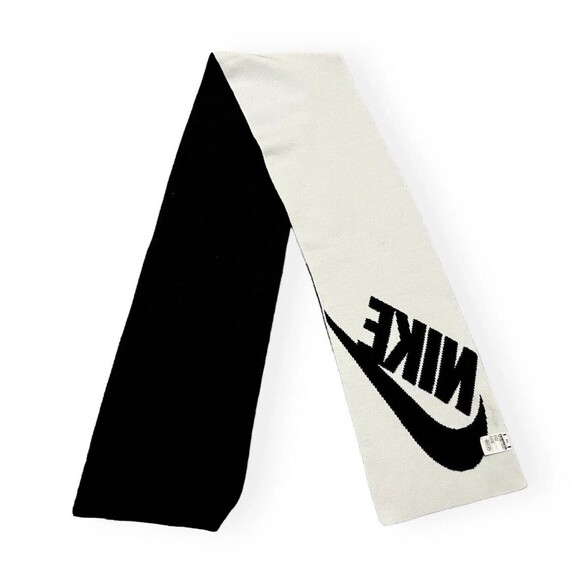 Nike Sportswear Classic Sport Scarf Black White One Size Unisex NEW - Picture 5 of 5